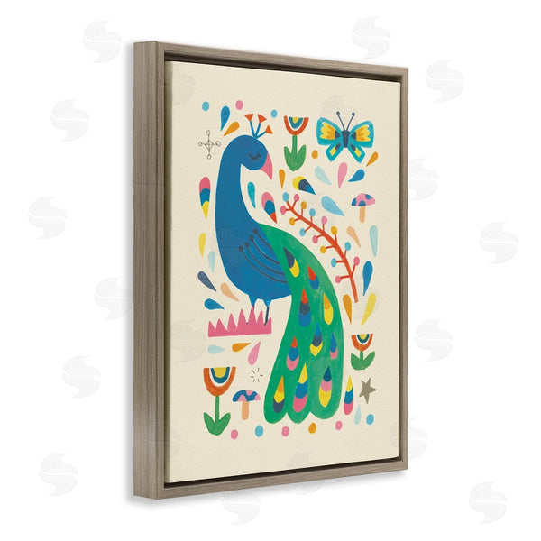 Stupell Industries Irene Chan | Pretty Peacock Patterns