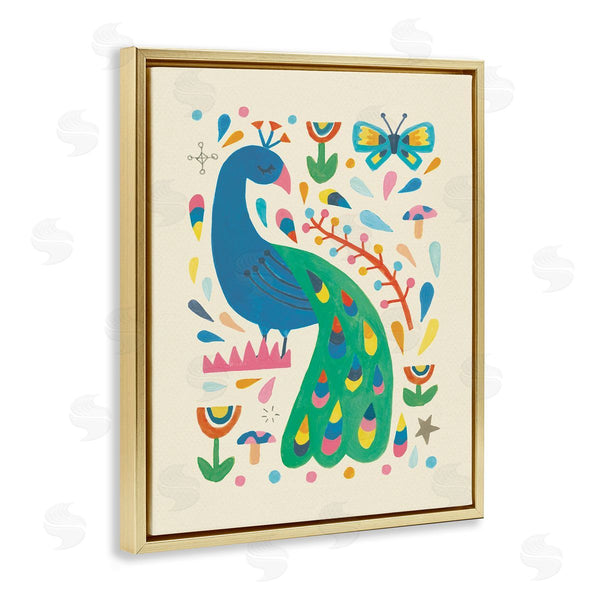 Stupell Industries Irene Chan | Pretty Peacock Patterns