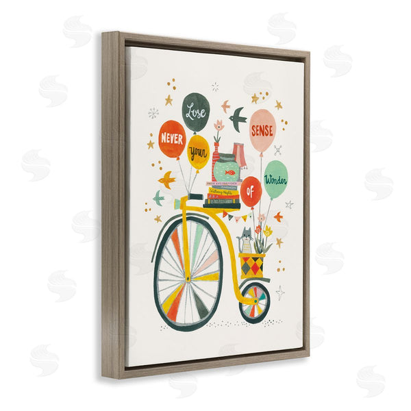 Stupell Industries Irene Chan | Sense Of Wonder Bicycle Wall Art