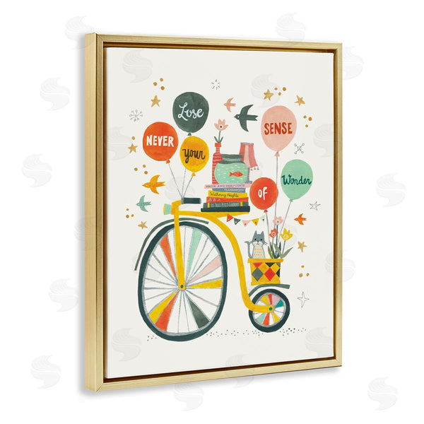 Stupell Industries Irene Chan | Sense Of Wonder Bicycle Wall Art