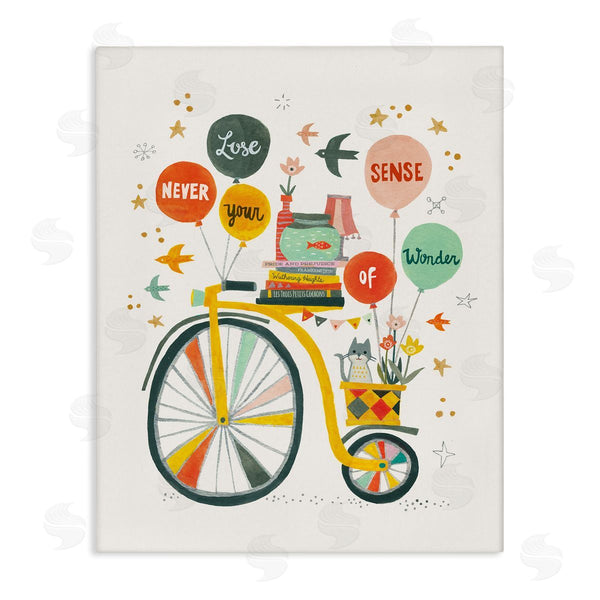 stupell industries Irene Chan | Sense Of Wonder Bicycle Wall Art