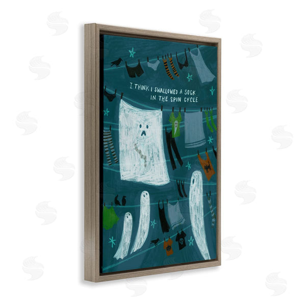 Stupell Industries Irene Chan | Spooky Laundry Mystery