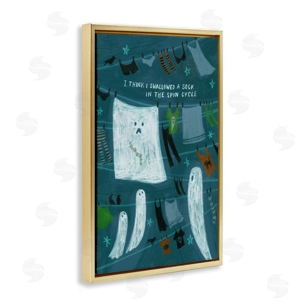 Stupell Industries Irene Chan | Spooky Laundry Mystery