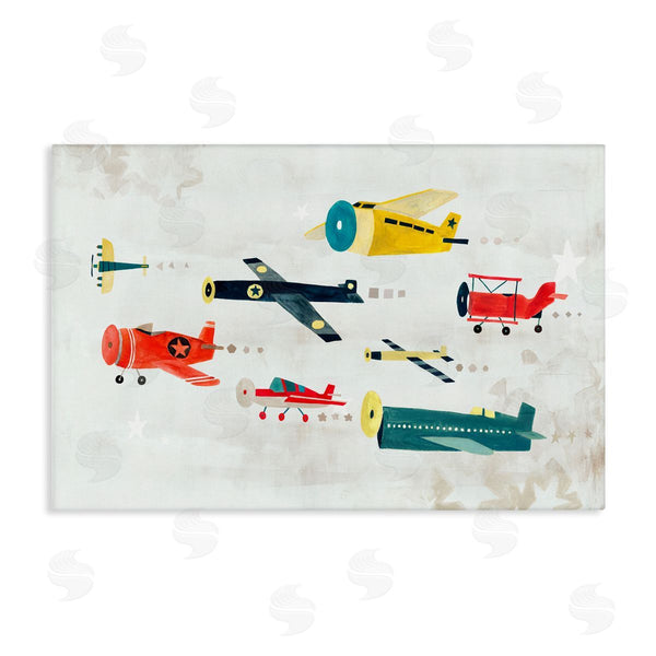 stupell industries Irene Chan | Various Vintage Airplanes