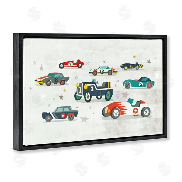 Stupell Industries Irene Chan | Various Vintage Race Cars