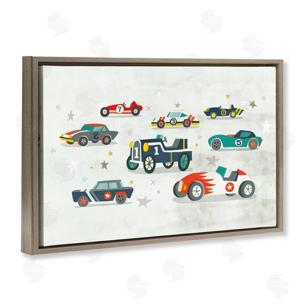 Stupell Industries Irene Chan | Various Vintage Race Cars