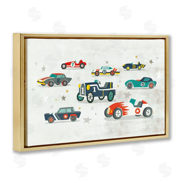 Stupell Industries Irene Chan | Various Vintage Race Cars