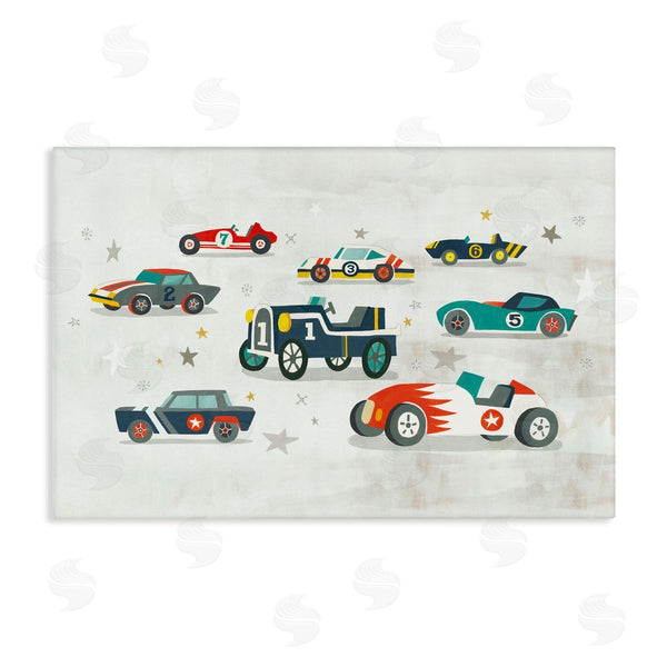stupell industries Irene Chan | Various Vintage Race Cars