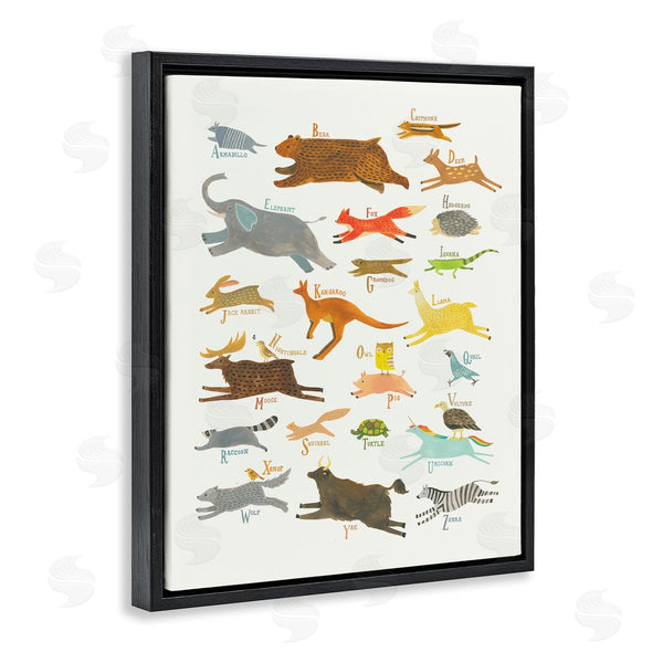 Stupell Industries Irene Chan | Wild Animals Alphabet