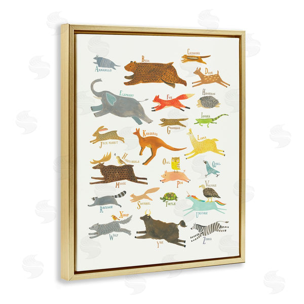 Stupell Industries Irene Chan | Wild Animals Alphabet