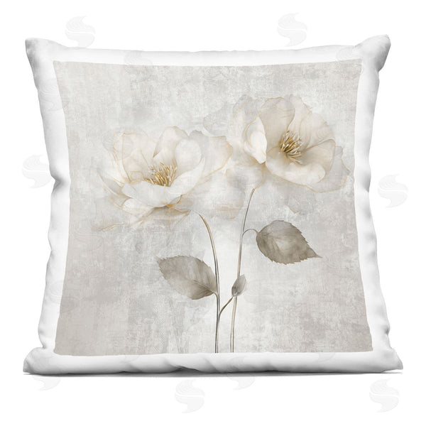stupell industries Irene Weisz | Blooming Roses Bunch Printed Throw Pillow
