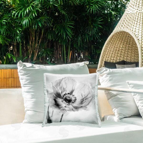 Stupell Industries Irene Weisz | Poppy Anther View Printed Throw Pillow