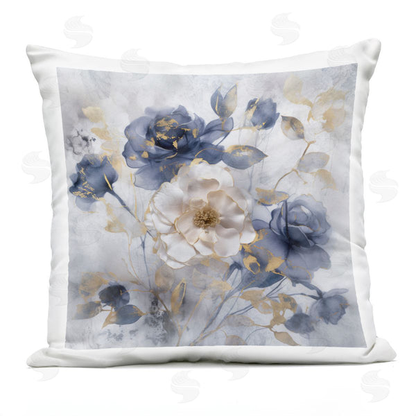 Stupell Industries Irene Weisz | Roses With Luminous Details Printed Throw Pillow