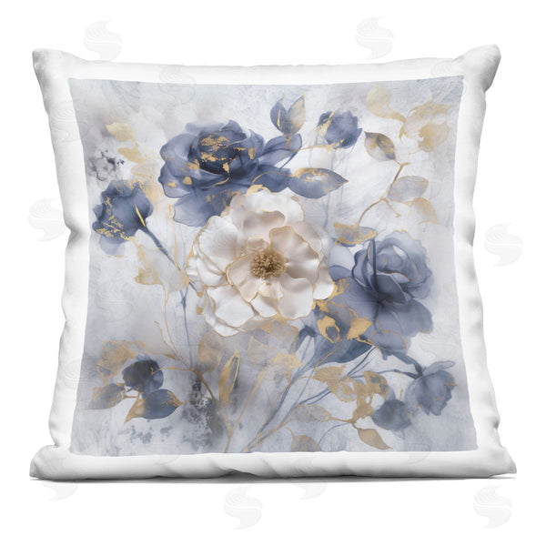 stupell industries Irene Weisz | Roses with Luminous Details Printed Throw Pillow