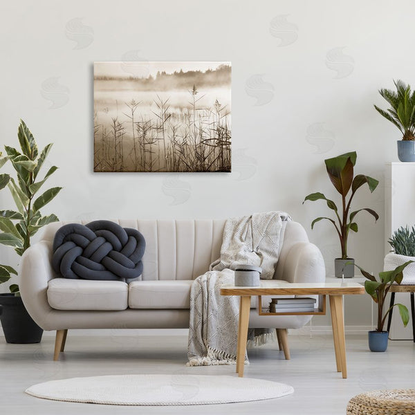 Stupell Industries Irene Weisz | Sepia Foggy Lake View Wall Art