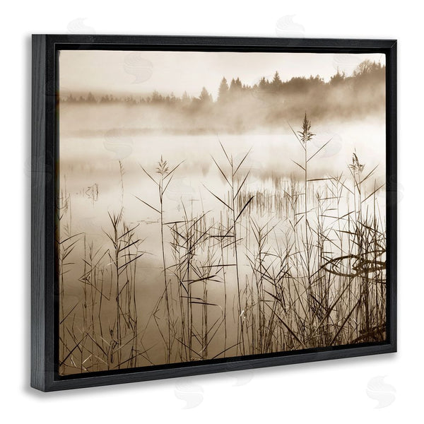 Stupell Industries Irene Weisz | Sepia Foggy Lake View Wall Art