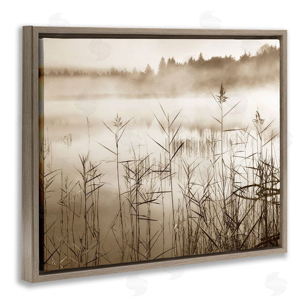 Stupell Industries Irene Weisz | Sepia Foggy Lake View Wall Art