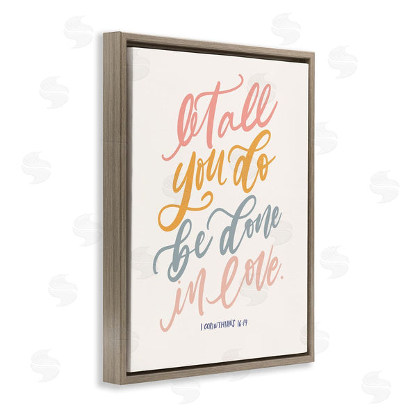Stupell Industries Isabela Schielke | All You Do Be In Love