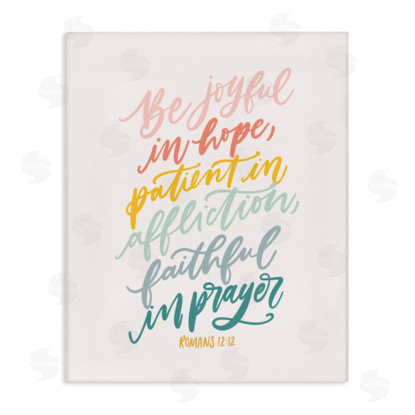stupell industries Isabela Schielke | Faithful In Prayer Proverb