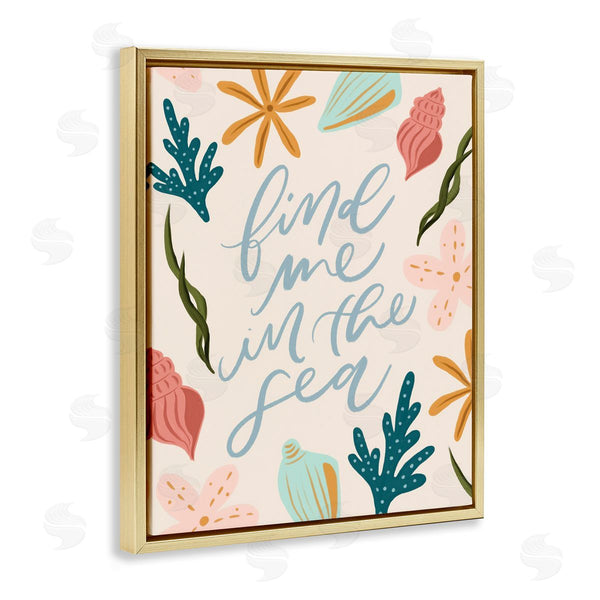 Stupell Industries Isabela Schielke | Find Me In The Sea Wall Art