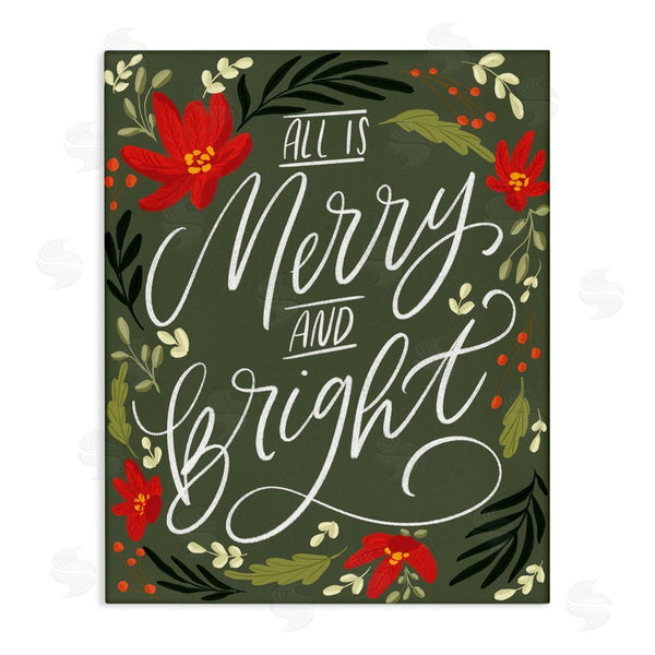 stupell industries Isabela Schielke | Floral Merry and Bright