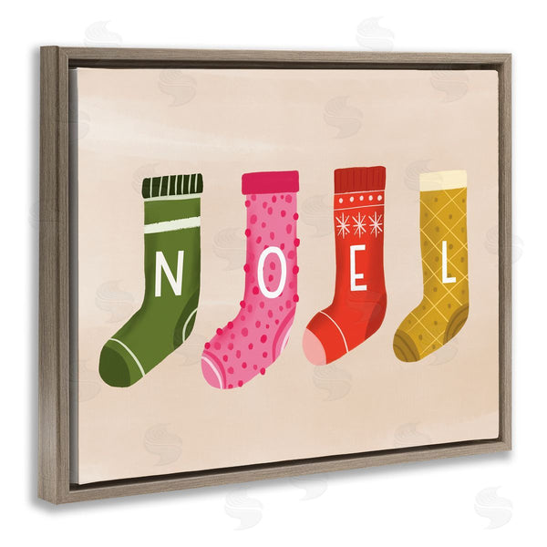 Stupell Industries Isabela Schielke | Noel Christmas Stockings