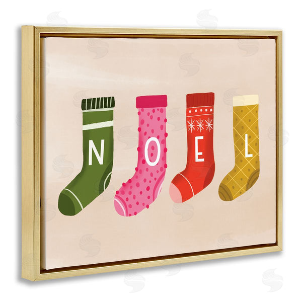 Stupell Industries Isabela Schielke | Noel Christmas Stockings