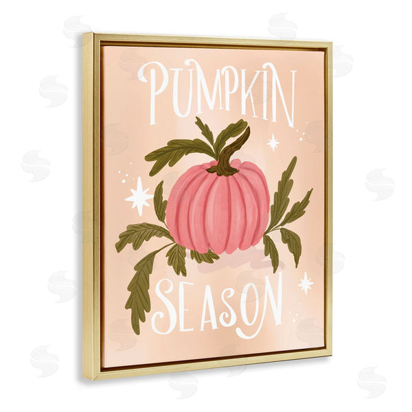 Stupell Industries Isabela Schielke | Pumpkin Season With Leaves
