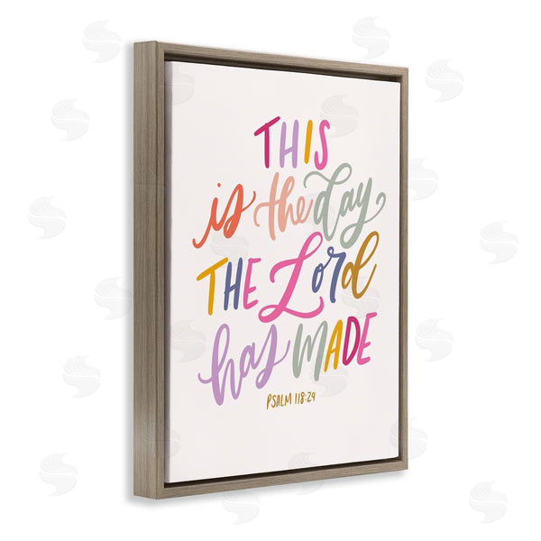 Stupell Industries Isabela Schielke | The Day The Lord Has Made