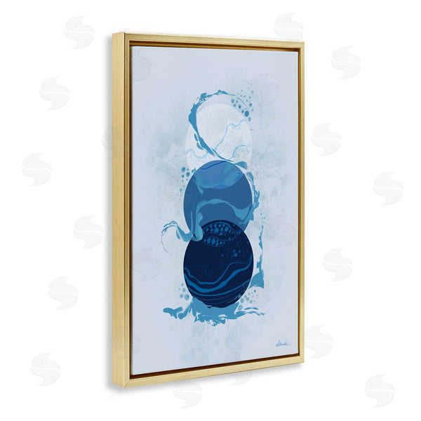 Stupell Industries Ishita Banerjee | Circles With Swirling Water