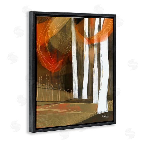 Stupell Industries Ishita Banerjee | Modern Field Landscape Trees Wall Art