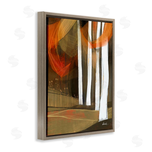 Stupell Industries Ishita Banerjee | Modern Field Landscape Trees Wall Art