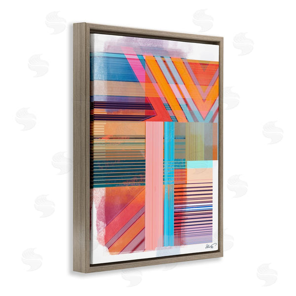 Stupell Industries Ishita Banerjee | Modern Overlapping Patterns