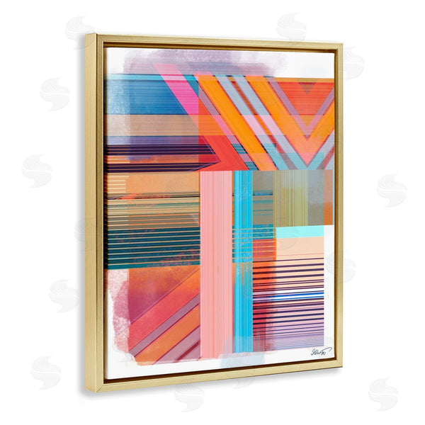 Stupell Industries Ishita Banerjee | Modern Overlapping Patterns