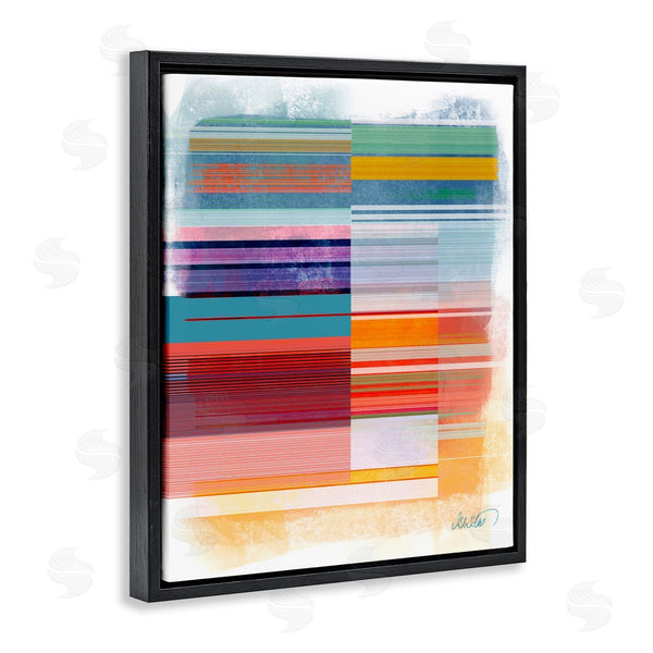 Stupell Industries Ishita Banerjee | Patterned Rainbow Abstract