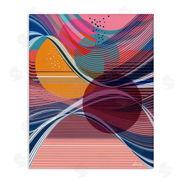stupell industries Ishita Banerjee | Waves & Circles Abstraction