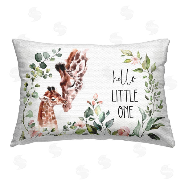 Stupell Industries IvaCuddlyMural | Hello Little One Phrase