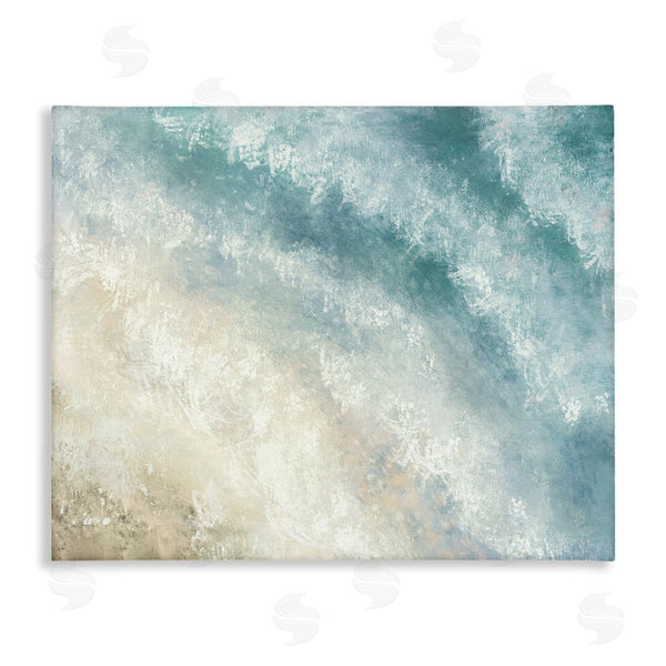 stupell industries J:L Design | Aerial Shore Foamy Waves Wall Art