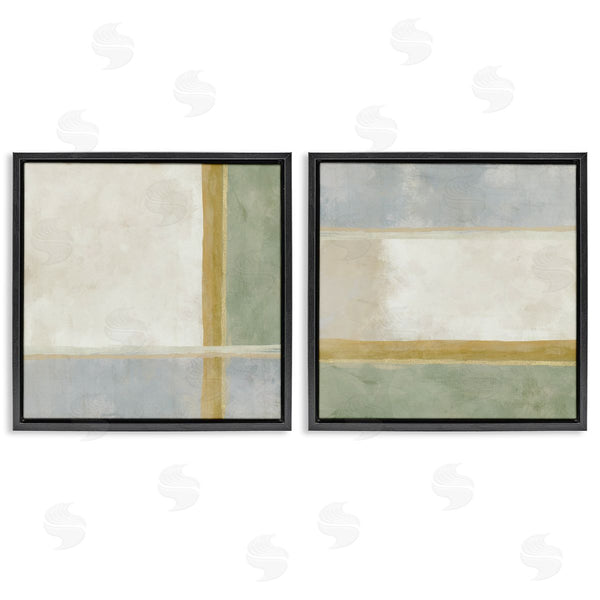 Stupell Industries J:L Design | Geometric Boxes In Earth Tones
