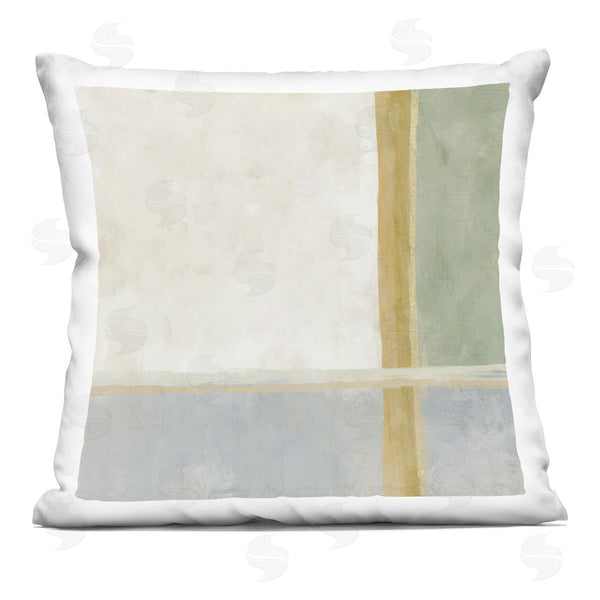 stupell industries J:L Design | Neutral Linear Boxes Printed Throw Pillow