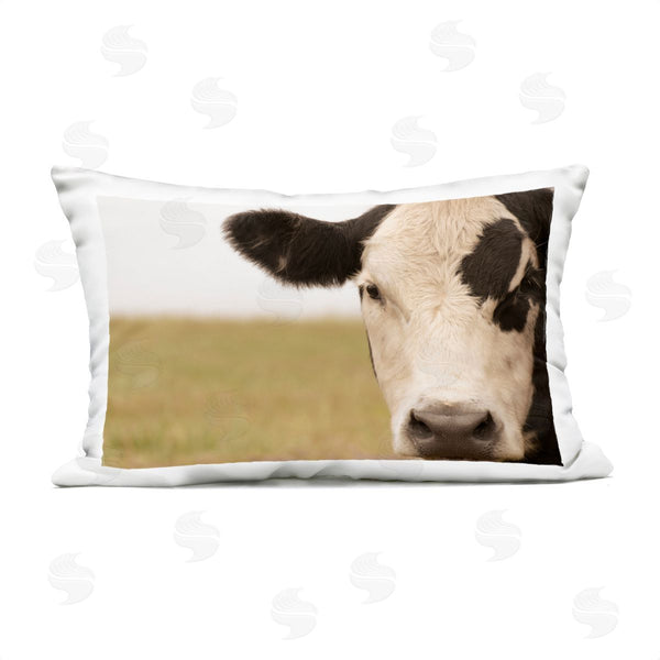 Stupell Industries J:L Design | Rustic Cow Stare Printed Throw Pillow