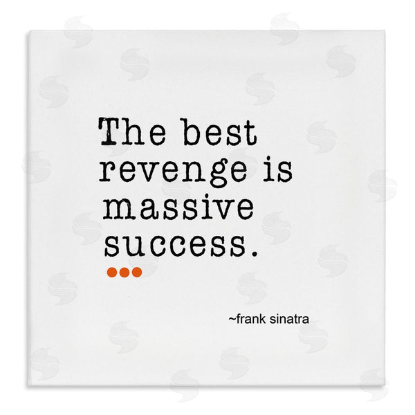 stupell industries J. Weiss | Best Revenge is Success Casual Motivating Quote Wall Art