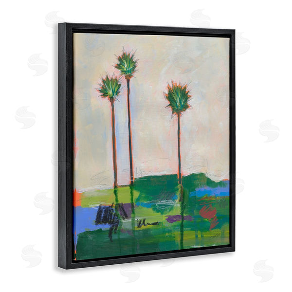 Stupell Industries J. Weiss | Modern Palm Trees Landscape Wall Art