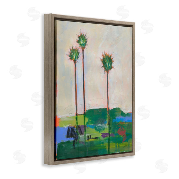 Stupell Industries J. Weiss | Modern Palm Trees Landscape Wall Art