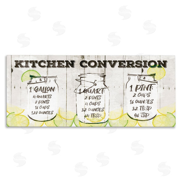 stupell industries Jace Grey | Kitchen Conversion Summer Jars Wall Art