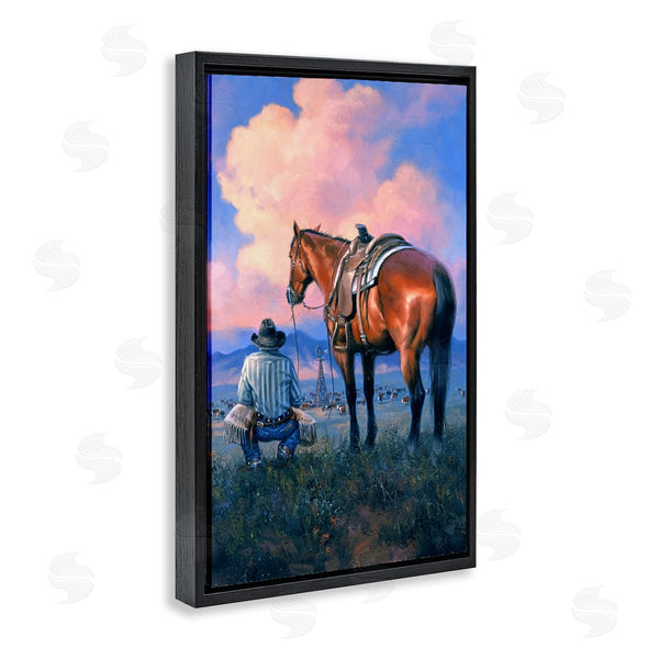 Stupell Industries Jack Sorenson | Counting Blessing Western Cowboy