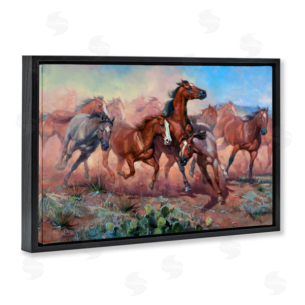 Stupell Industries Jack Sorenson | Runnin' Thunder Horses