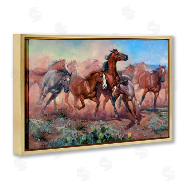 Stupell Industries Jack Sorenson | Runnin' Thunder Horses