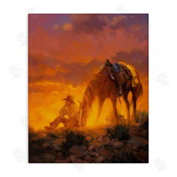 stupell industries Jack Sorenson | The Thinker Western Cowboy