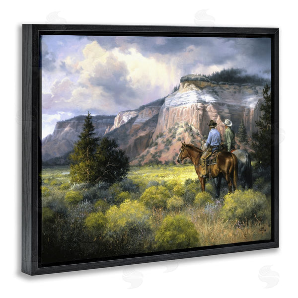 Stupell Industries Jack Sorenson | Western Cliffs And Cowboys